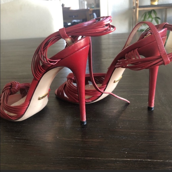 Gucci Red Sandals - Picture 2 of 6